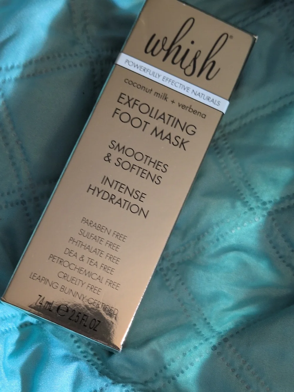 Whish Exfoliating Foot Mask Smooths & Softens Intense Hydration!